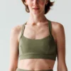 Lea top olive