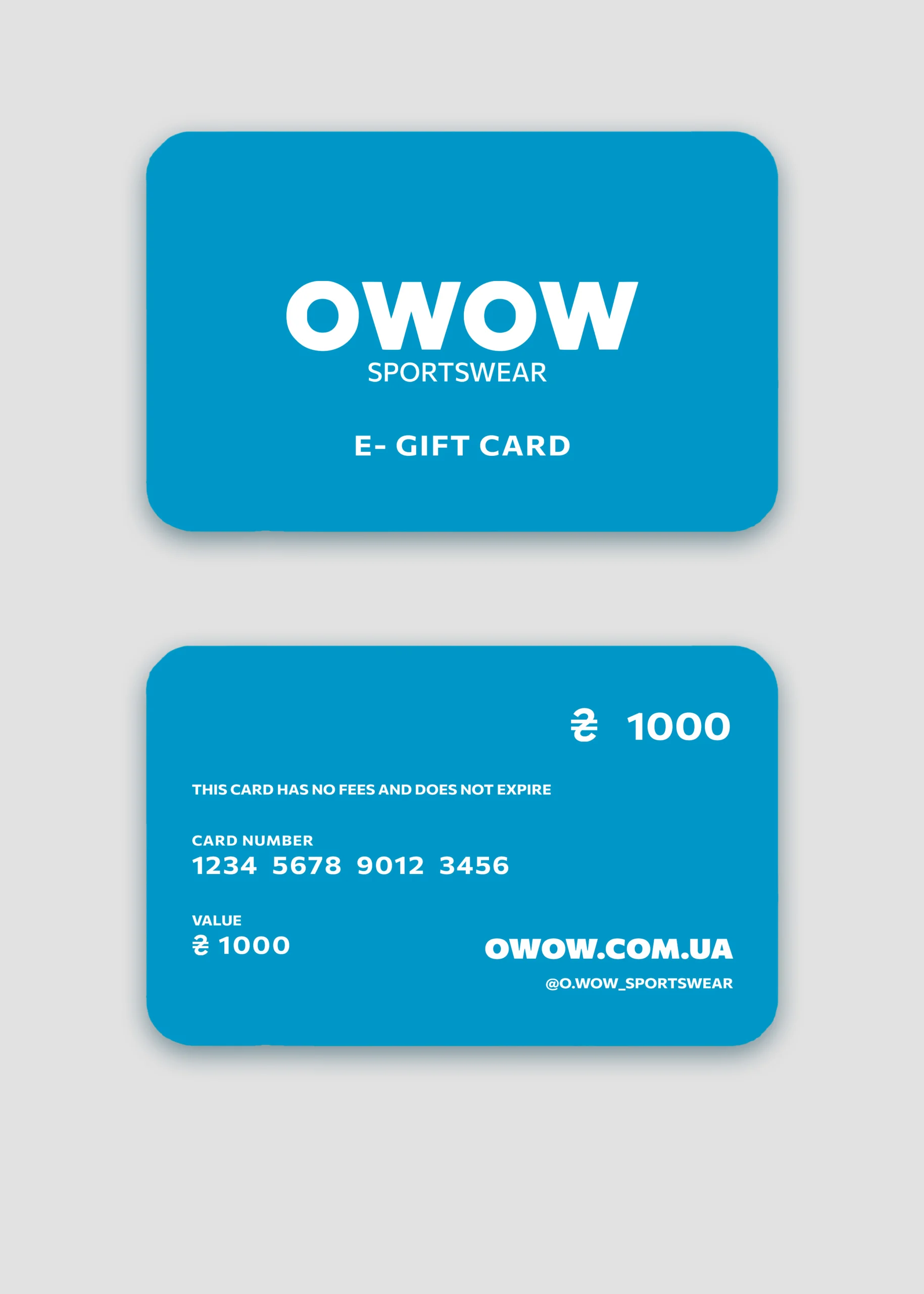 e-gift card blue 1000-2